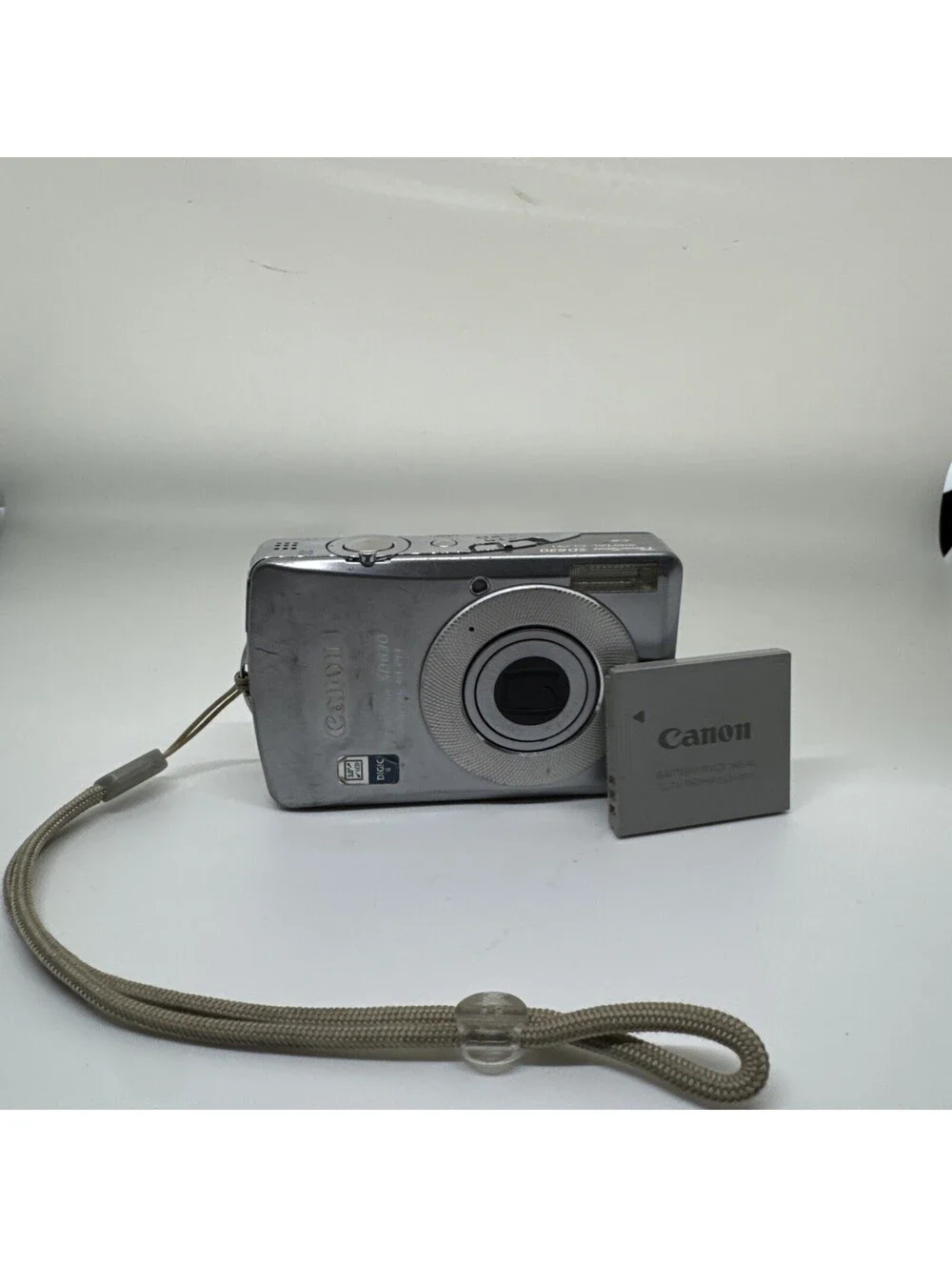 Canon PowerShot SD630 ELPH 6.0MP Compact Digital Camera W/Batt SD Card Tested